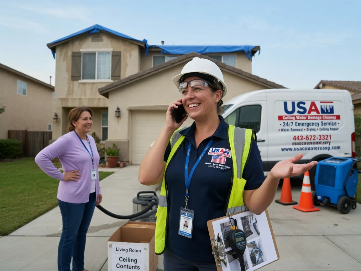 Ceiling Water Damage Restoration Lindsay, CA FAQs